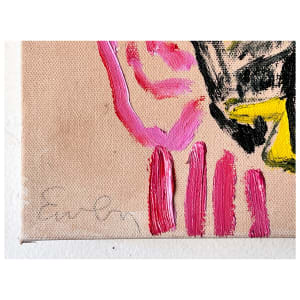 Cat Painting: For He Is A Mixture of Gravity and Waggery by Anne-Louise Ewen 