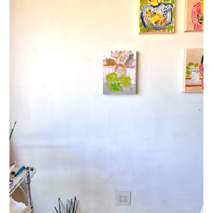 Cat Painting: There are Two Means of Refuge from the Miseries of Life by Anne-Louise Ewen 