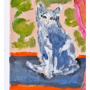 Cat Painting: One Cat Just Leads To Another by Anne-Louise Ewen 