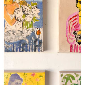 Cat Painting: How Do I Know That She Is Not Playing With Me? by Anne-Louise Ewen 