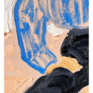 Cat Painting: You Become Responsible Forever For What You Have Tamed by Anne-Louise Ewen 