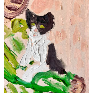 Cat Painting: I Think I'd Rather Have A Cat by Anne-Louise Ewen 