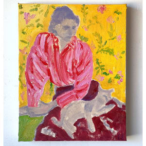 Cat Painting: Those Who Will Play With Cats Must Expect To Be Scratched by Anne-Louise Ewen 