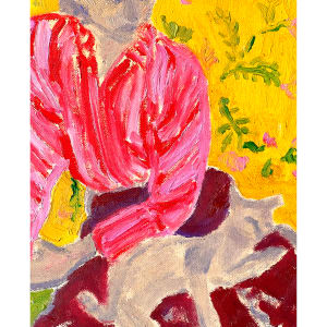 Cat Painting: Those Who Will Play With Cats Must Expect To Be Scratched by Anne-Louise Ewen 