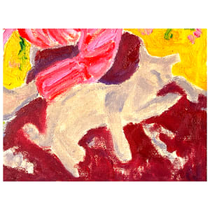 Cat Painting: Those Who Will Play With Cats Must Expect To Be Scratched by Anne-Louise Ewen 