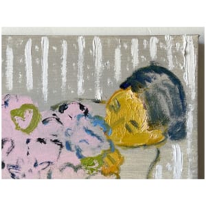 Cat Painting: I like the little they know, which is so much by Anne-Louise Ewen 