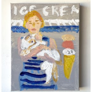 Cat Painting: We Must Risk Delight by Anne-Louise Ewen 