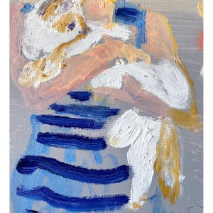 Cat Painting: We Must Risk Delight by Anne-Louise Ewen 