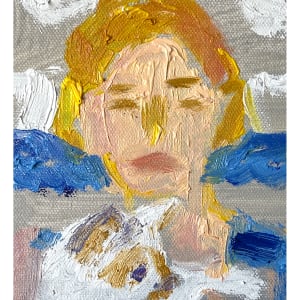 Cat Painting: We Must Risk Delight by Anne-Louise Ewen 