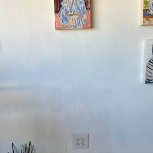 Cat Painting: Amble Out For Love by Anne-Louise Ewen 