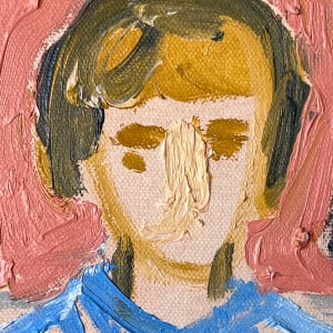 Cat Painting: Amble Out For Love by Anne-Louise Ewen 