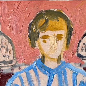 Cat Painting: Amble Out For Love by Anne-Louise Ewen 