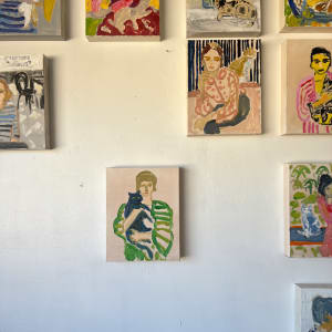 Cat Painting: My Cat, My Resolve to Travel, and My Solitude by Anne-Louise Ewen 