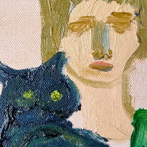 Cat Painting: My Cat, My Resolve to Travel, and My Solitude by Anne-Louise Ewen 