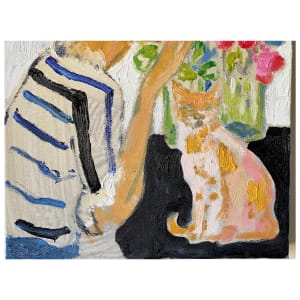 Cat Painting: I Think of Beauty as an Absolute Necessity by Anne-Louise Ewen 