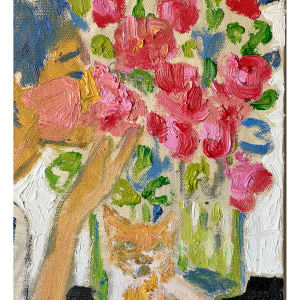 Cat Painting: I Think of Beauty as an Absolute Necessity by Anne-Louise Ewen 