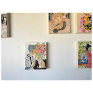 Cat Painting: I Think of Beauty as an Absolute Necessity by Anne-Louise Ewen 