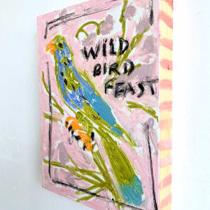 Wild Bird Feast by Anne-Louise Ewen 
