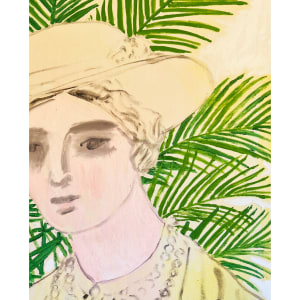 Portrait with Monkey by Anne-Louise Ewen 