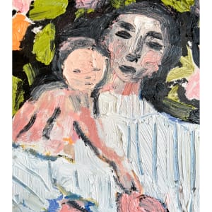 Mother and Child, Floral 