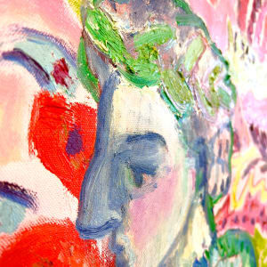 The Harpy (Left Facing) by Anne-Louise Ewen 