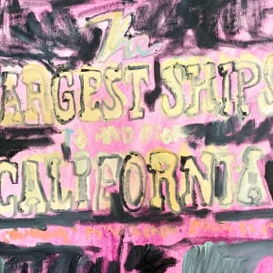 The Largest Ships To and From California 