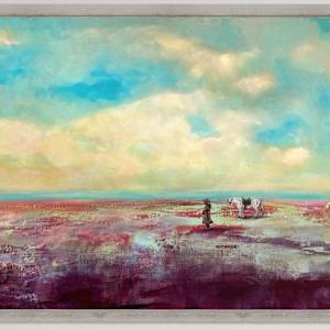 “Blackfeet Tipis -1” by Natalie Smith