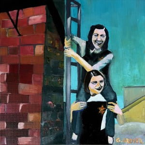 Workers from Krasnohorska Street (1942-1944) by Georgia Grover