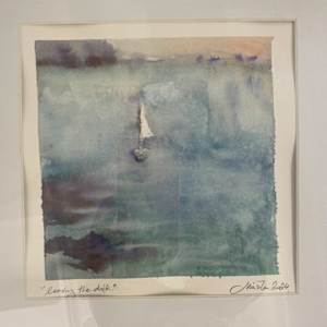 Leaving the dock by Mandy Damirali