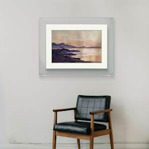 Sunset, island view by Mandy Damirali 