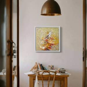 Yellow, bright light by Mandy Damirali 