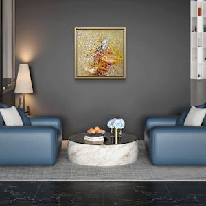 Yellow, bright light by Mandy Damirali 