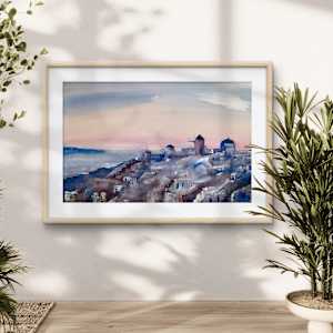 Cycladic island view by Mandy Damirali 