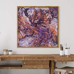 Purple dragon by Mandy Damirali 