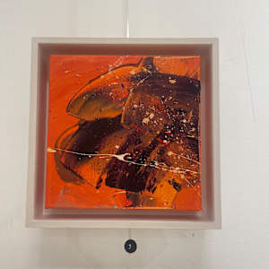 Orange-red, small 1 by Mandy Damirali