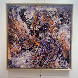 Purple dragon by Mandy Damirali 