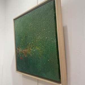 So, it is spring time by Mandy Damirali  Image: Original framed painting.