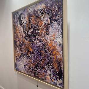 Purple dragon by Mandy Damirali 