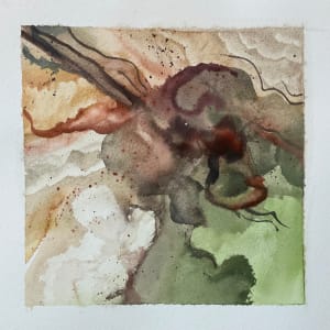 Nature abstract 2023, framed by Mandy Damirali