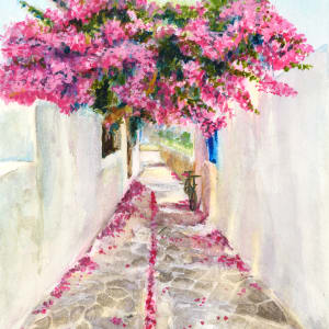 Voukamvilies, Antiparos #2 by Mandy Damirali 