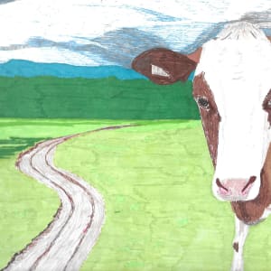 Peking Cow by Perry Art Productions "Finding The Beauty"              50% off entire site!