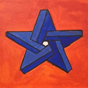 Blue Star (Allie) by Perry Art Productions "Finding The Beauty"