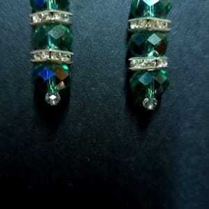 Earrings: Green Envy by Perry Art Productions "Finding The Beauty"