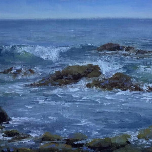 Lobster Cove Monhegan Island by Aida Garrity