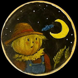 Spooky Bat Ornament by Jessica Kunnas