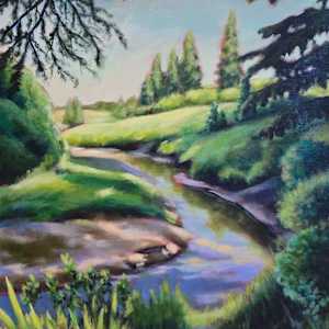 Tawatinaw Creek by Jessica Kunnas