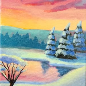 Little Winter Scene by Jessica Kunnas