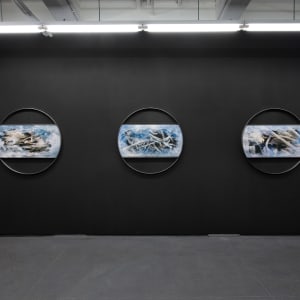 (This Is) A Window I Opened By Mistake (no. 2) by Shelley Smith  Image: Installation view: "Time Isn't After Us", Ortega y Gasset Projects, Brooklyn NY, 2024.