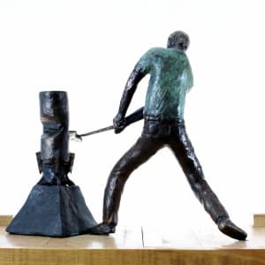 Standing Block Chopper by John Hallett 
