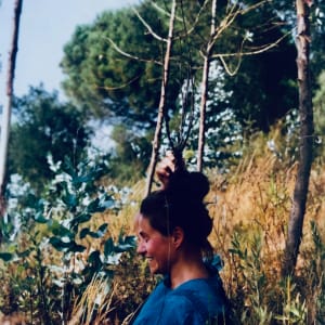 Autobiographic Pictures by Renee Fabbiocchi  Image: 1993, Portugal - Thanks to an invitation from Florian Ochsner, I rediscovered my NATURAL ANTENNA in the Portuguese NATURE! Indeed, being born to a "Zappaterra" (farmer) father had endowed me with this BIOLOGICAL NATURE to follow the sacred INSTINCT of the UNIVERSAL MACROCOSM. With it, blessed by my first professor, Fulvia Celommi, I have healed every wound of the MICROcosm with my WORKS, achieving the highest TRUTHS in the History of Art!

1993, Portogallo - Grazie ad un invito di Florian Ochsner ritrovai nella NATURA portoghese la mia ANTENNA NATURALE! Difatti nascere da un padre "Zappaterra" mi aveva dato questa Natura BIOLOGICA per seguire l'ISTINTO sacro del MACROCOSMO UNIVERSALE. Con esso, benedetto dalla mia prima Prof. Fulvia Celommi, ho guarito con le mie OPERE ogni ferita del MICROcosmo raggiungendo nella Storia del'Arte le più alte VERITÀ!